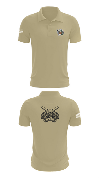 Short Sleeve Performance Polo, USS Illinois (SSN 786), , Teamtime, Team time, sublimation, custom sports apparel, team uniforms, spirit wear, spiritwear, sports uniforms, custom shirts, team store, custom team store, fundraiser sports, apparel fundraiser
