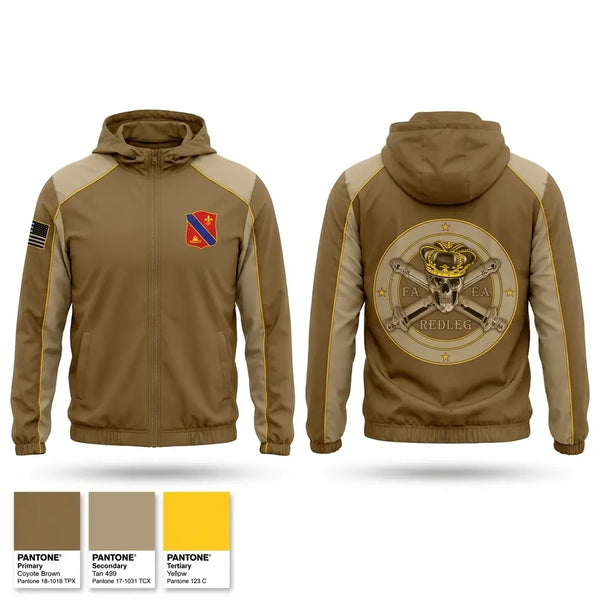 Windbreaker, C Btry 1-133rd FA BN, National Guard, Teamtime, Team time, sublimation, custom sports apparel, team uniforms, spirit wear, spiritwear, sports uniforms, custom shirts, team store, custom team store, fundraiser sports, apparel fundraiser