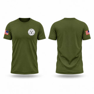 Old School Cotton Feel Shirt, Columbia County Sheriff’s Regional Training Center, Police, Teamtime, Team time, sublimation, custom sports apparel, team uniforms, spirit wear, spiritwear, sports uniforms, custom shirts, team store, custom team store, fundraiser sports, apparel fundraiser