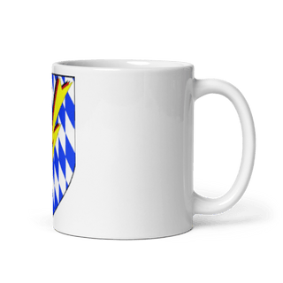 Fernmeldebataillon 4 95457693 White Glossy Mug - Medium