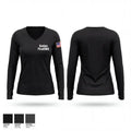 Sudan Fire/EMS 7498843 Women's Long Sleeve V-neck Shirt - 1