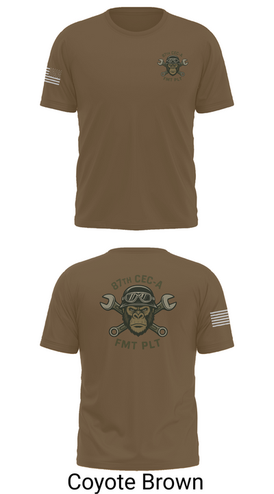 87th CEC-A FMT PLT 27162663 Short Sleeve Performance Shirt - 16