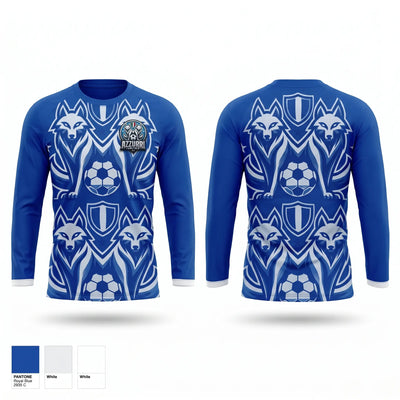 AZZURRI UNITED Long Sleeve Performance Shirt 1