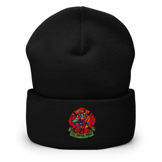 The animal house Cuffed Beanie | Yupoong 1501KC