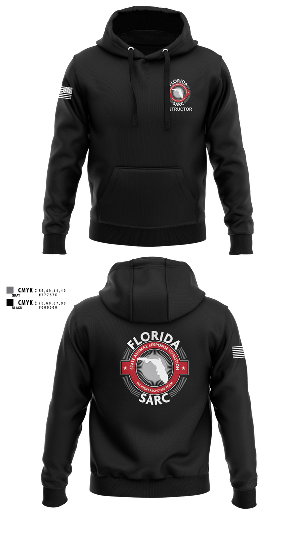 Hoodie, Florida State Animal Response Coalition, , Teamtime, Team time, sublimation, custom sports apparel, team uniforms, spirit wear, spiritwear, sports uniforms, custom shirts, team store, custom team store, fundraiser sports, apparel fundraiser