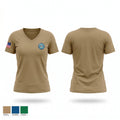 omig Women's Short Sleeve V-neck Shirt - 1
