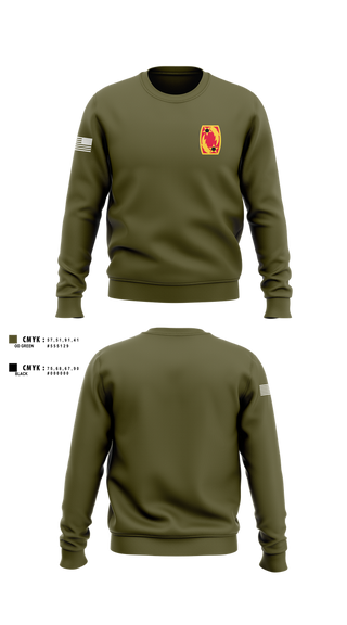 Crew Neck Sweatshirt, 69th ADA, Army, Teamtime, Team time, sublimation, custom sports apparel, team uniforms, spirit wear, spiritwear, sports uniforms, custom shirts, team store, custom team store, fundraiser sports, apparel fundraiser