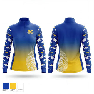 Quarter Zip Jacket, Kaiser Cougars, Men's Volleyball, Teamtime, Team time, sublimation, custom sports apparel, team uniforms, spirit wear, spiritwear, sports uniforms, custom shirts, team store, custom team store, fundraiser sports, apparel fundraiser