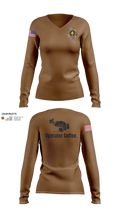 USSOCOM Women's Long Sleeve V-neck Shirt - 21