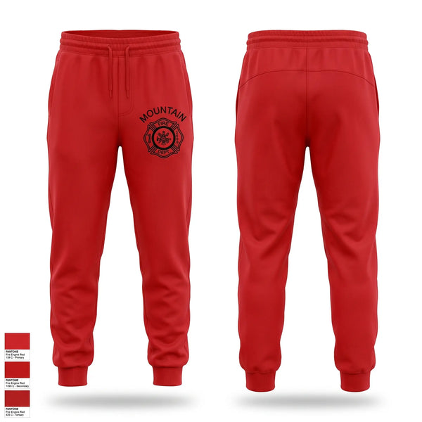 Sweatpants, Mountain Fire Department, Fire Department, Teamtime, Team time, sublimation, custom sports apparel, team uniforms, spirit wear, spiritwear, sports uniforms, custom shirts, team store, custom team store, fundraiser sports, apparel fundraiser