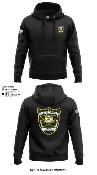 Hoodie, Explorer Post 2247, , Teamtime, Team time, sublimation, custom sports apparel, team uniforms, spirit wear, spiritwear, sports uniforms, custom shirts, team store, custom team store, fundraiser sports, apparel fundraiser
