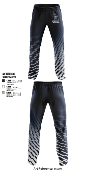 Sweatpants, Ohio county, Wrestling, Teamtime, Team time, sublimation, custom sports apparel, team uniforms, spirit wear, spiritwear, sports uniforms, custom shirts, team store, custom team store, fundraiser sports, apparel fundraiser
