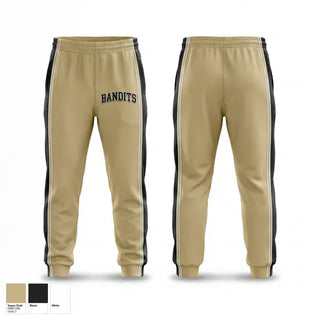 Sweatpants, Bandits, Softball, Teamtime, Team time, sublimation, custom sports apparel, team uniforms, spirit wear, spiritwear, sports uniforms, custom shirts, team store, custom team store, fundraiser sports, apparel fundraiser