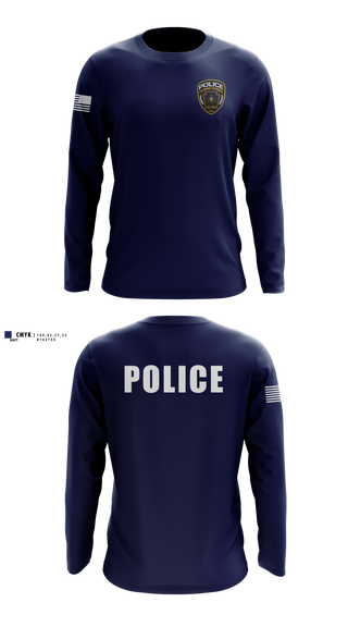 Long Sleeve Performance Shirt, Lycoming Regional Police Department, Police, Teamtime, Team time, sublimation, custom sports apparel, team uniforms, spirit wear, spiritwear, sports uniforms, custom shirts, team store, custom team store, fundraiser sports, apparel fundraiser
