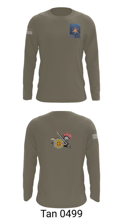 HHB, 428th Field Artillery Brigade 81466610 Long Sleeve Performance Shirt 66