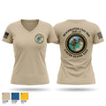 Beachmaster Unit Two 4943147 Women's Short Sleeve V-neck Shirt - 1