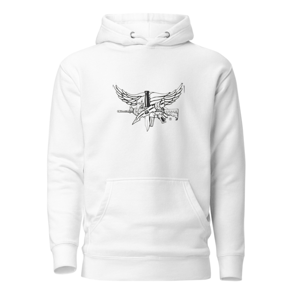 Unisex Hoodie - 1 - White