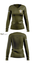 Comal County Sheriff’s Office Women's Long Sleeve V-neck Shirt - 104