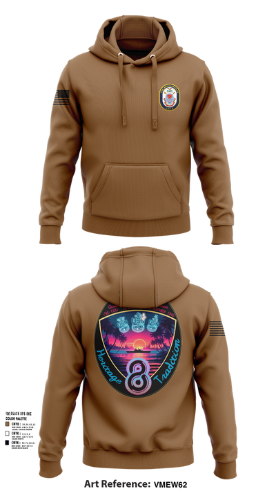 USS Bougainville CPO 89131174 Hoodie - 101