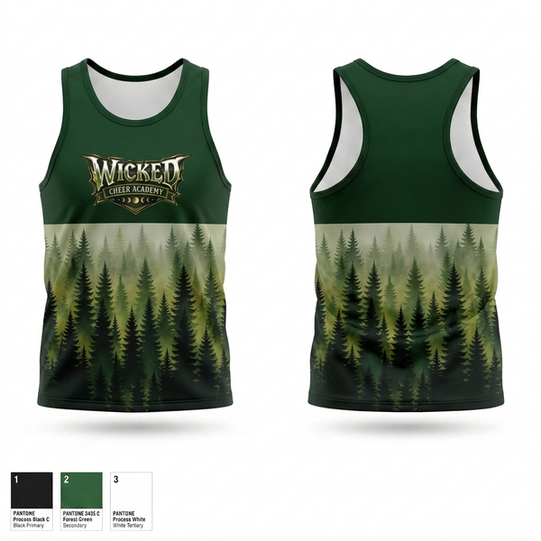 Tank Top, Wicked Cheer Academy, Cheer, Teamtime, Team time, sublimation, custom sports apparel, team uniforms, spirit wear, spiritwear, sports uniforms, custom shirts, team store, custom team store, fundraiser sports, apparel fundraiser