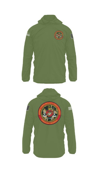 Windbreaker, Marine Corps Security Forces Battalion, , Teamtime, Team time, sublimation, custom sports apparel, team uniforms, spirit wear, spiritwear, sports uniforms, custom shirts, team store, custom team store, fundraiser sports, apparel fundraiser