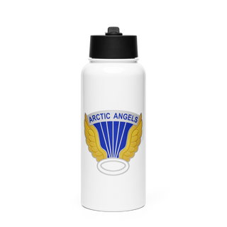 2/11 IBCT (ABN) 29344023 Stainless Steel Water Bottle with a Straw Lid