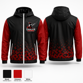 Windbreaker, East Rutherford Cavaliers, Wrestling, Teamtime, Team time, sublimation, custom sports apparel, team uniforms, spirit wear, spiritwear, sports uniforms, custom shirts, team store, custom team store, fundraiser sports, apparel fundraiser