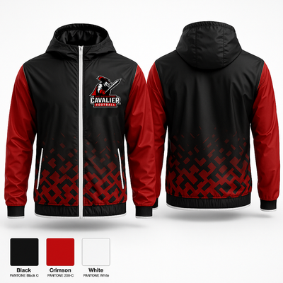 East Rutherford Cavaliers 57002970 Windbreaker - 1