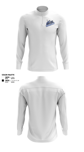 Quarter Zip Jacket, Trinity High School Wrestling, Wrestling, Teamtime, Team time, sublimation, custom sports apparel, team uniforms, spirit wear, spiritwear, sports uniforms, custom shirts, team store, custom team store, fundraiser sports, apparel fundraiser