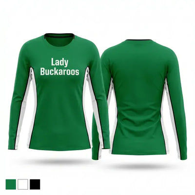 Lady Buckaroos 63909208 Long Sleeve Performance Shirt 2