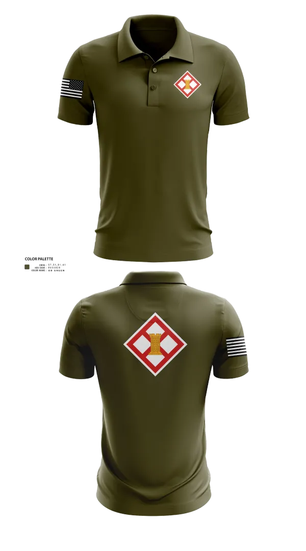 Short Sleeve Performance Polo, 683rd ENG DET, , Teamtime, Team time, sublimation, custom sports apparel, team uniforms, spirit wear, spiritwear, sports uniforms, custom shirts, team store, custom team store, fundraiser sports, apparel fundraiser