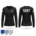 SORT 16845272 Women's Long Sleeve V-neck Shirt - 1