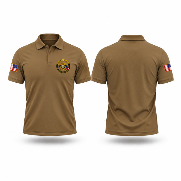 Short Sleeve Performance Polo, CCSO, Police, Teamtime, Team time, sublimation, custom sports apparel, team uniforms, spirit wear, spiritwear, sports uniforms, custom shirts, team store, custom team store, fundraiser sports, apparel fundraiser