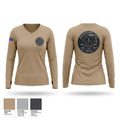 Priority Response Team 28463676 Women's Long Sleeve V-neck Shirt - 1