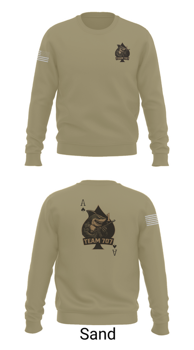 MESG1 TEAM 707 61403527 Crew Neck Sweatshirt - 81