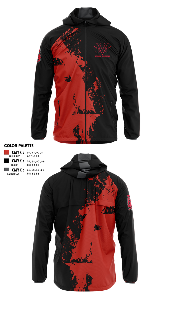 Windbreaker, Verdugo hills dons, , Teamtime, Team time, sublimation, custom sports apparel, team uniforms, spirit wear, spiritwear, sports uniforms, custom shirts, team store, custom team store, fundraiser sports, apparel fundraiser