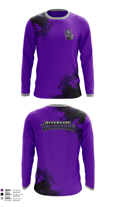 Warriors 80539214 Long Sleeve Performance Shirt 1