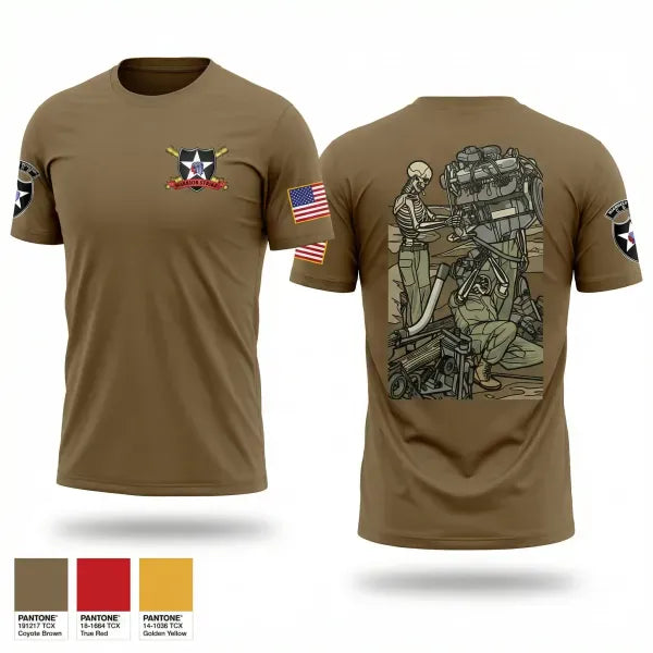 Short Sleeve Performance Shirt, 2ID DIVARTY, Army, Teamtime, Team time, sublimation, custom sports apparel, team uniforms, spirit wear, spiritwear, sports uniforms, custom shirts, team store, custom team store, fundraiser sports, apparel fundraiser