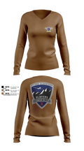 D/10 Slayers Women's Long Sleeve V-neck Shirt - 18
