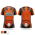 Spitfire Softball Soft Poly Tee Cotton Like Feel - 1