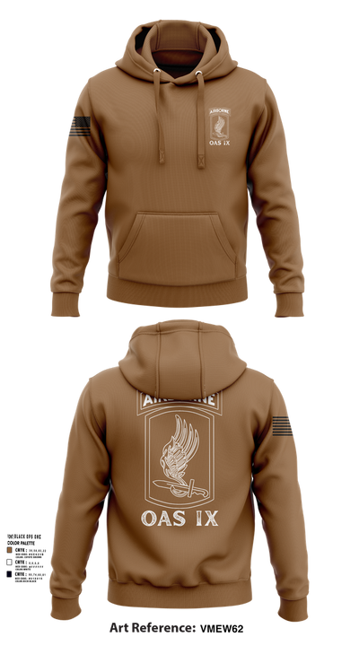 173RD ABN 21007449 Hoodie - 102