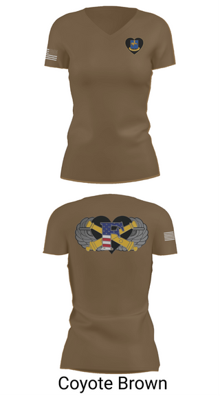Womens Short Sleeve Vneck Shirt, Freedom BTRY, 1-320th FAR, , Teamtime, Team time, sublimation, custom sports apparel, team uniforms, spirit wear, spiritwear, sports uniforms, custom shirts, team store, custom team store, fundraiser sports, apparel fundraiser