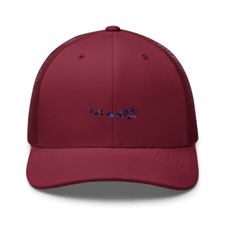 Military Police Retro Trucker Hat | Yupoong 6606