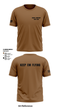 Bravo company 46th ASB 11488182 Short Sleeve Performance Shirt - 1