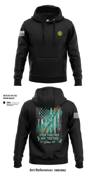 Hoodie, Texas Officer Candidate Class 69, , Teamtime, Team time, sublimation, custom sports apparel, team uniforms, spirit wear, spiritwear, sports uniforms, custom shirts, team store, custom team store, fundraiser sports, apparel fundraiser