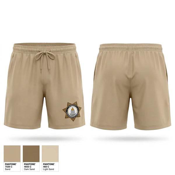 Athletic Shorts With Pockets, Sacramento sheriff, Police, Teamtime, Team time, sublimation, custom sports apparel, team uniforms, spirit wear, spiritwear, sports uniforms, custom shirts, team store, custom team store, fundraiser sports, apparel fundraiser