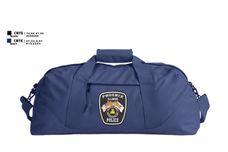 Duffle Bag, Phoenix Police Department, Police, Teamtime, Team time, sublimation, custom sports apparel, team uniforms, spirit wear, spiritwear, sports uniforms, custom shirts, team store, custom team store, fundraiser sports, apparel fundraiser