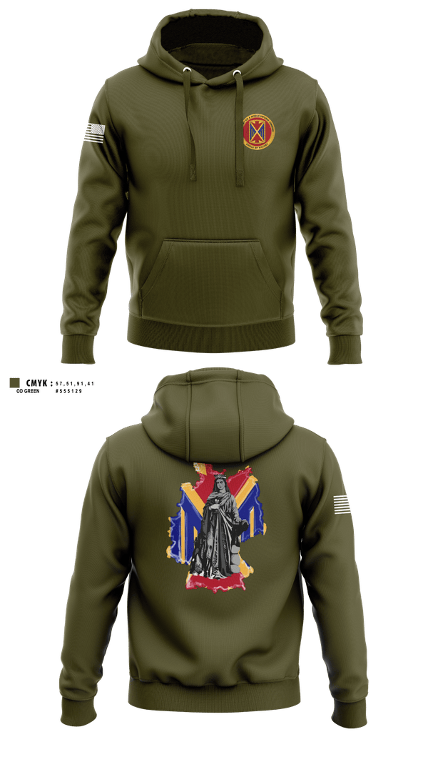 Hoodie, 10th AAMDC, Army, Teamtime, Team time, sublimation, custom sports apparel, team uniforms, spirit wear, spiritwear, sports uniforms, custom shirts, team store, custom team store, fundraiser sports, apparel fundraiser