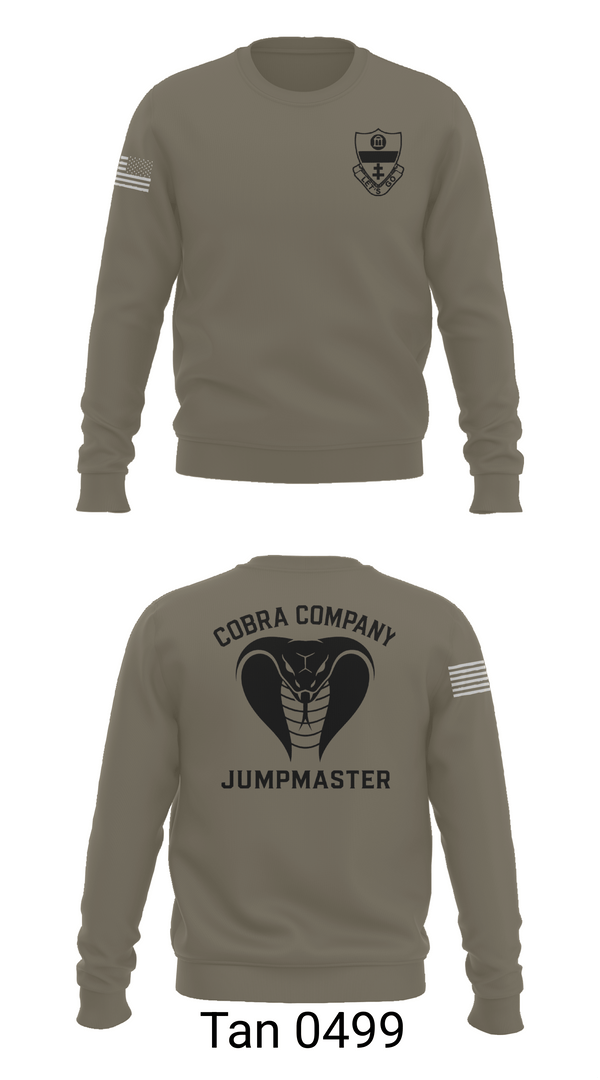 Crew Neck Sweatshirt, C co. 2-325 AIR, Army, Teamtime, Team time, sublimation, custom sports apparel, team uniforms, spirit wear, spiritwear, sports uniforms, custom shirts, team store, custom team store, fundraiser sports, apparel fundraiser