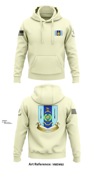40 Royal marine commando 16460352 Hoodie - 103